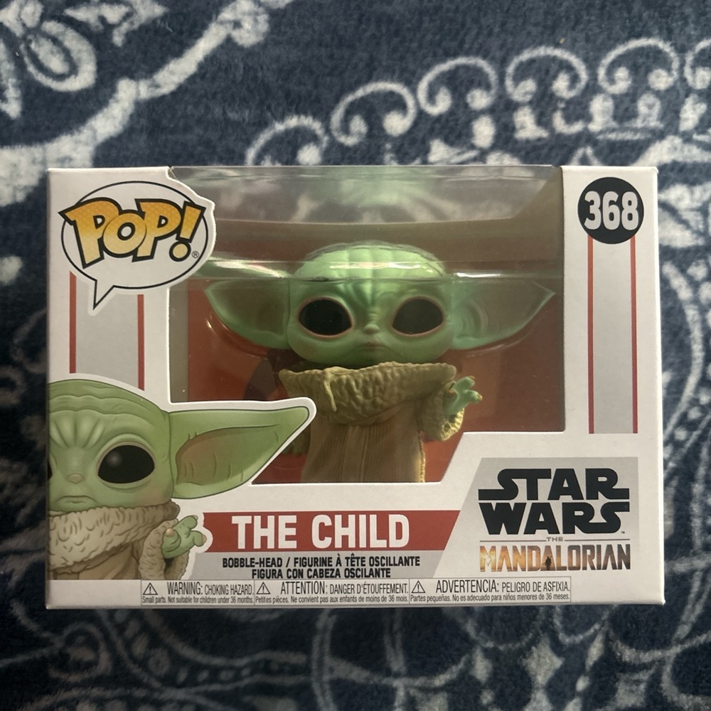 Funko The Child (Grogu) Green and Tan Vinyl Pop! Figure #368